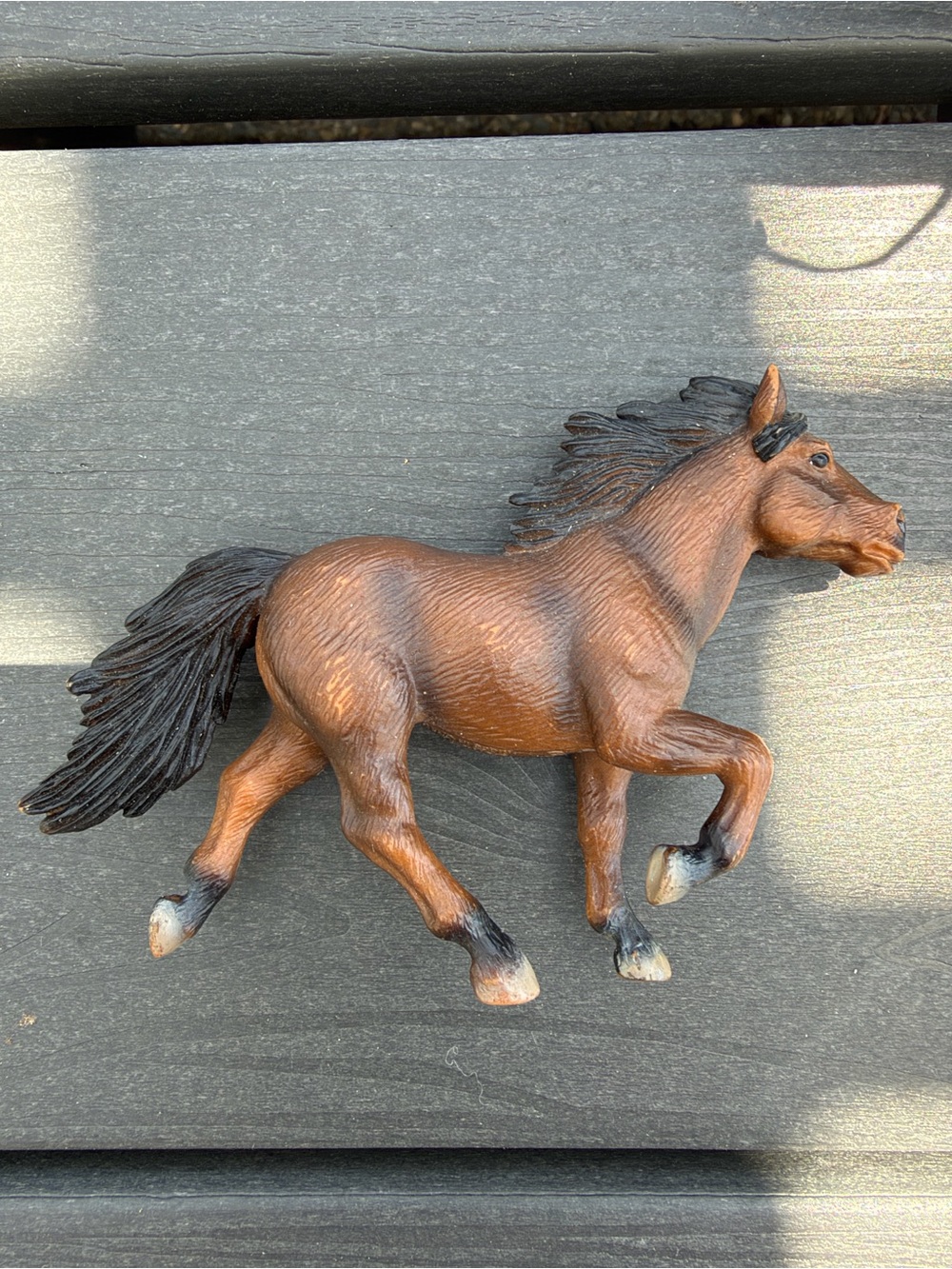 Schleich Brown Icelandic Horse Mare Island Pony 2002 Retired Figure 13274 - Picture 4 of 9